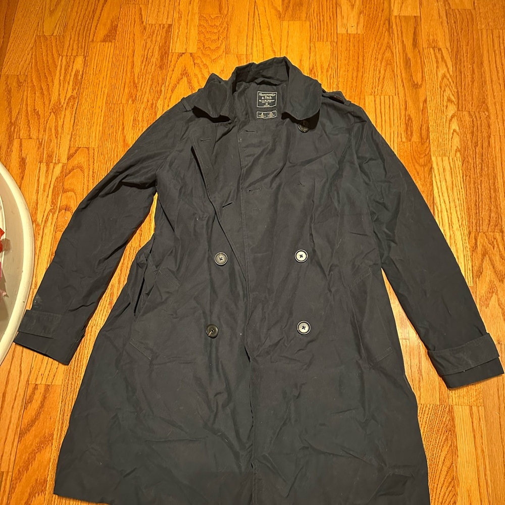Abercrombie & Fitch Dark Coat